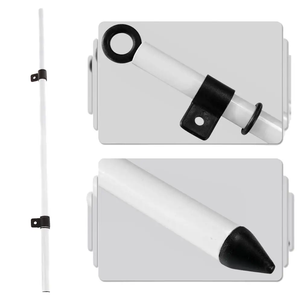 Набор для тренировок во дворе флагшток из пятисекционного волокна с отверстием