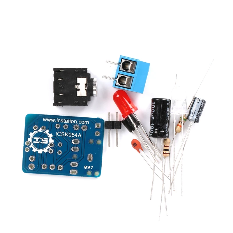 Электронный DIY комплект SMD SMT компоненты сварочная практика доска для пайки обучение новичков электронный комплект для самостоятельной сборки