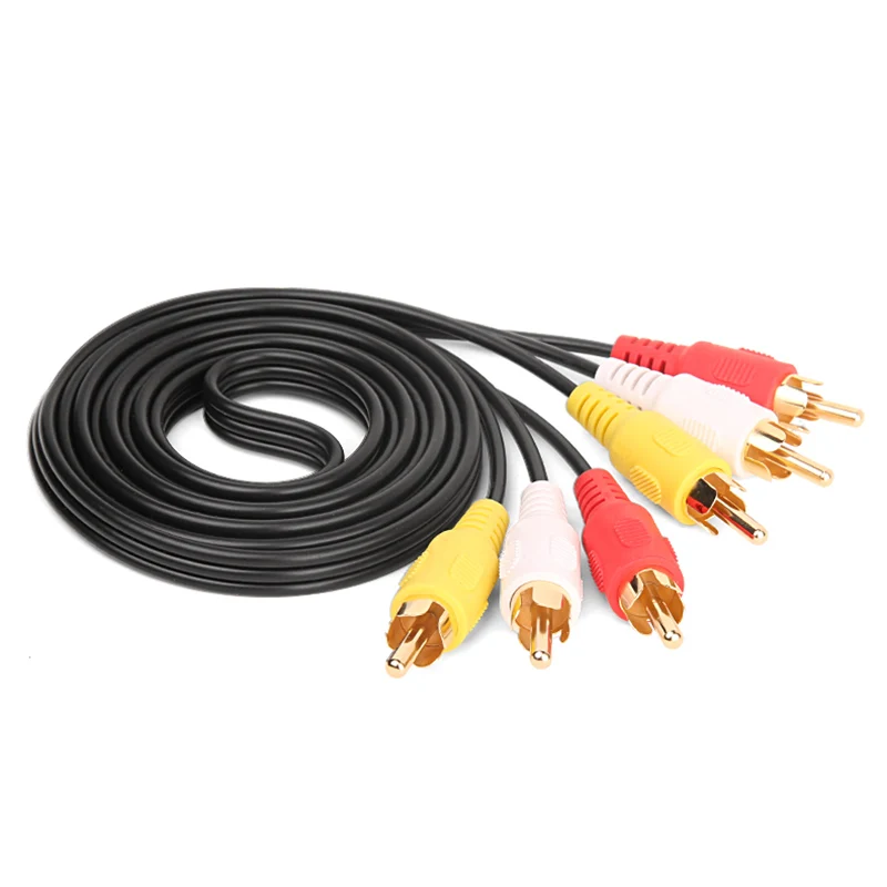 Aux RCA HDMI тройной Джек к 3RCA композитный toslink HiFi Аудио Видео AV кавалль цифровой