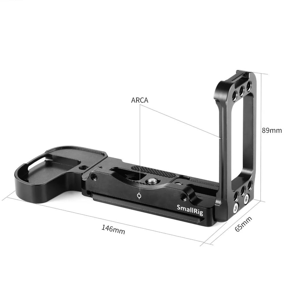 SmallRig L кронштейн пластина для Canon EOS R боковая + опорная Quick Release Dslr камера Монтажная