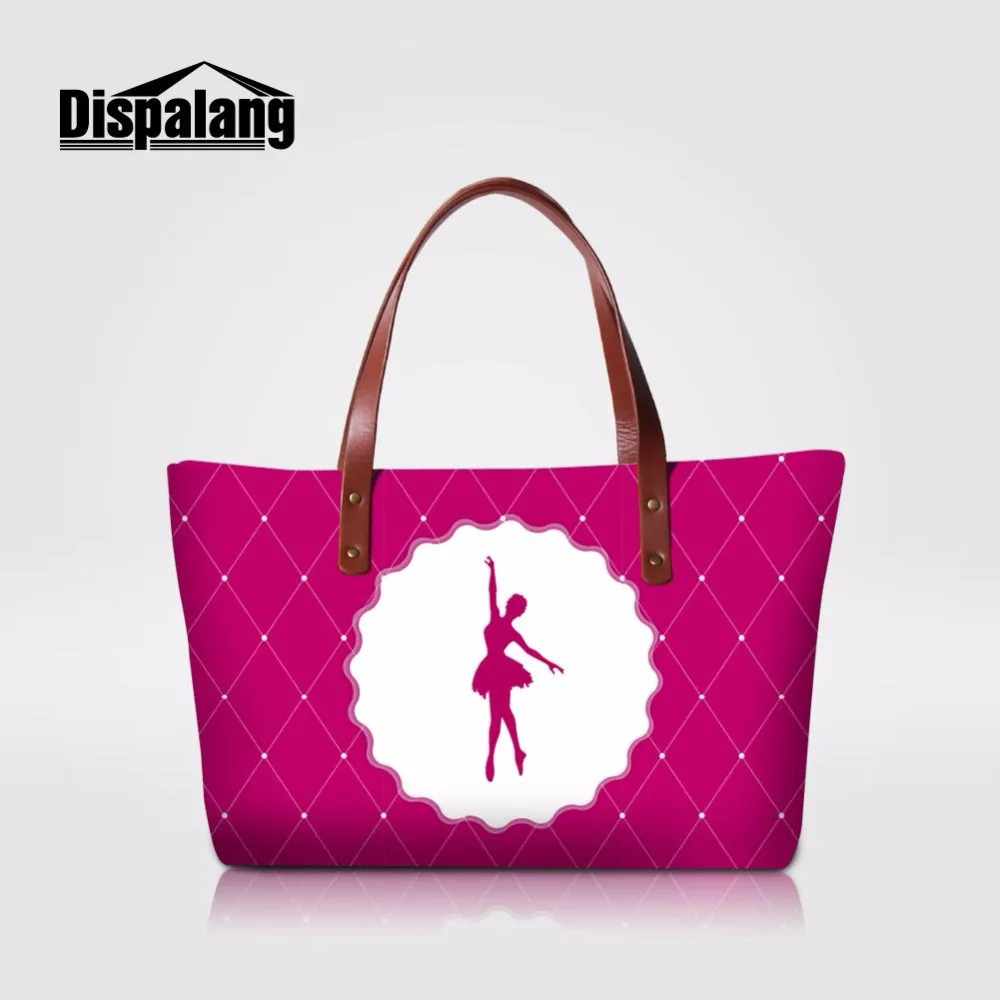 Dispalang модная женская сумка сумка-портфель красивая балетная с принтом для