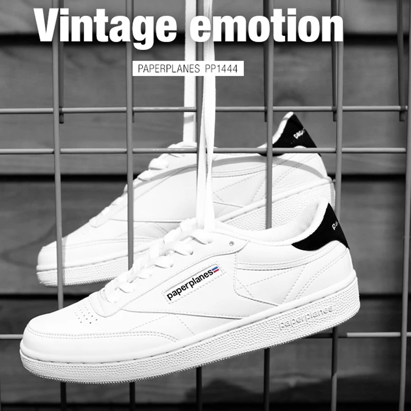 Высококачественная кожаная обувь Paperplanes со шнуровкой для тренировок|trainers|trainers