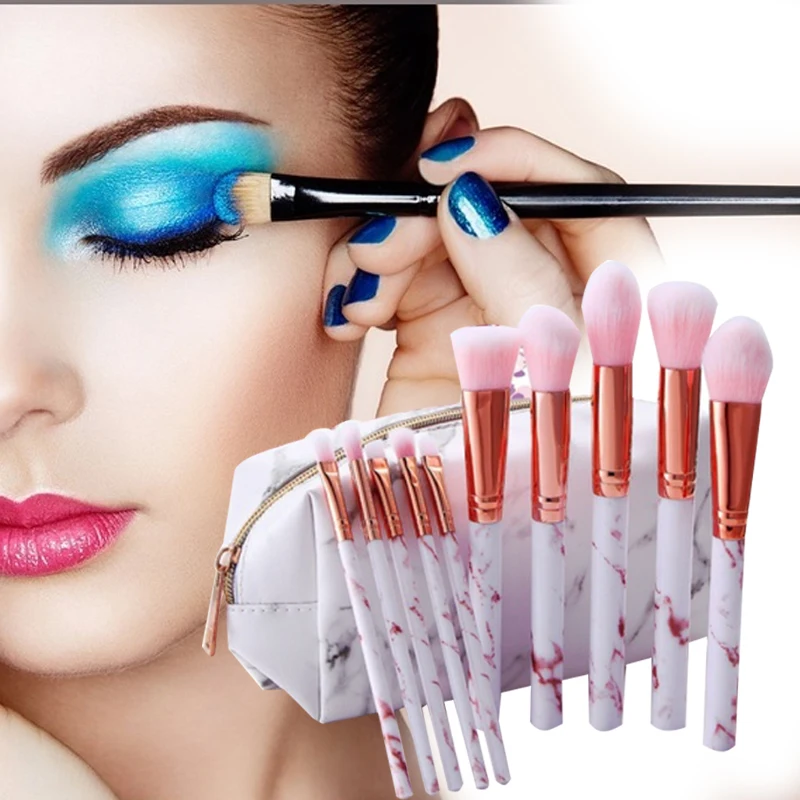 5/10 шт. Make up brush Многофункциональный бровей кисть для теней щетку комплекты