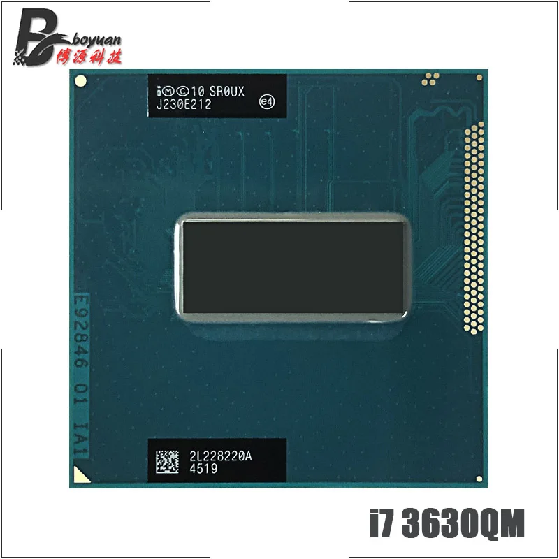 Intel Core i7-3630QM i7 3630QM SR0UX 2,4 GHz четырехъядерный Восьмиядерный процессор Процессор 6M 45W Socket G2/rPGA988B