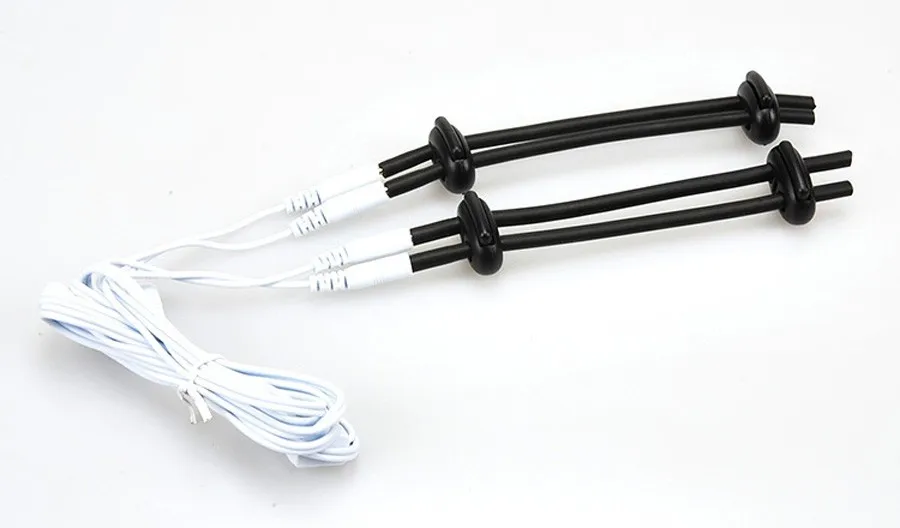 Аксессуары с электрическим током Силиконовое кольцо для пениса электро-шок