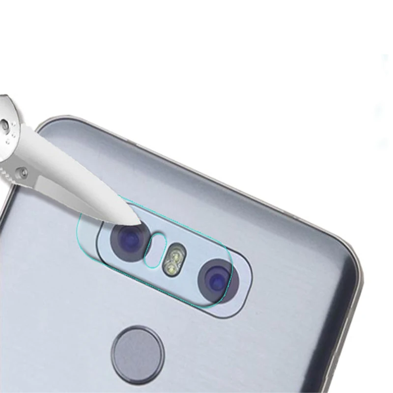 2 шт. HD гибкость закаленное Стекло сзади Камера объектив Экран Защитная пленка