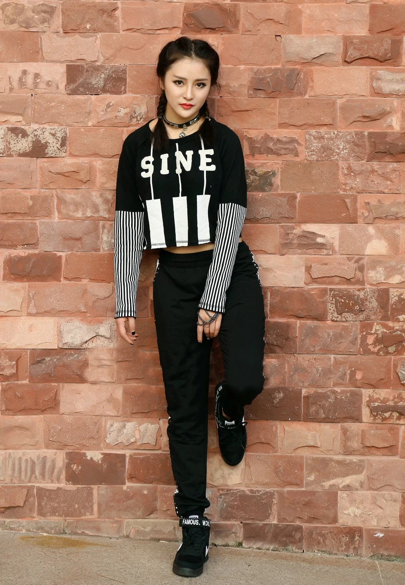 Топ женский для танцев в стиле хип хоп джазовый костюм одежда выступлений