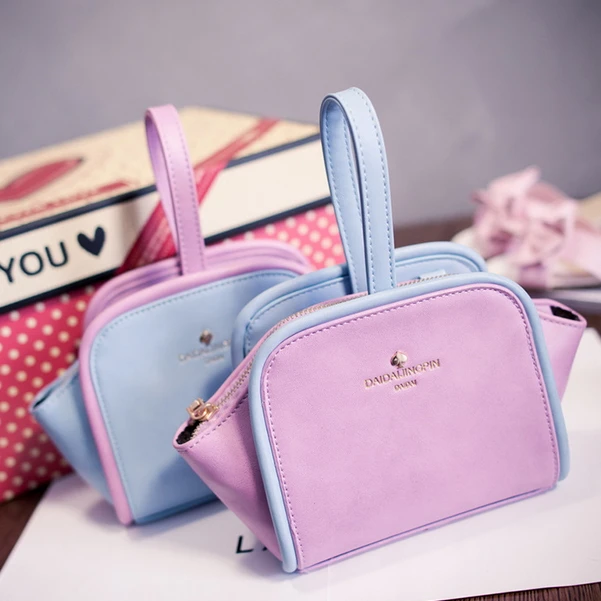 2015 women bag color ice cream wings messenger bags shoulder handbag small fresh | Багаж и сумки