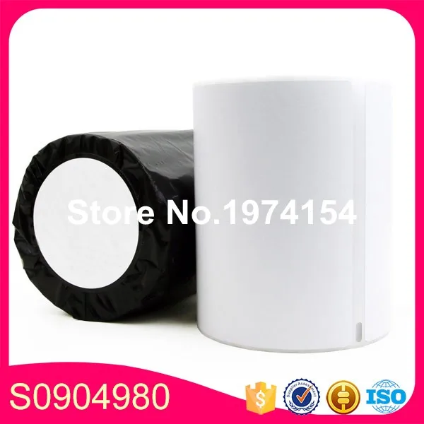 10 совместимые рулоны Dymo S0904980 этикетка 104 мм * 159 220 шт./рулон совместимая с