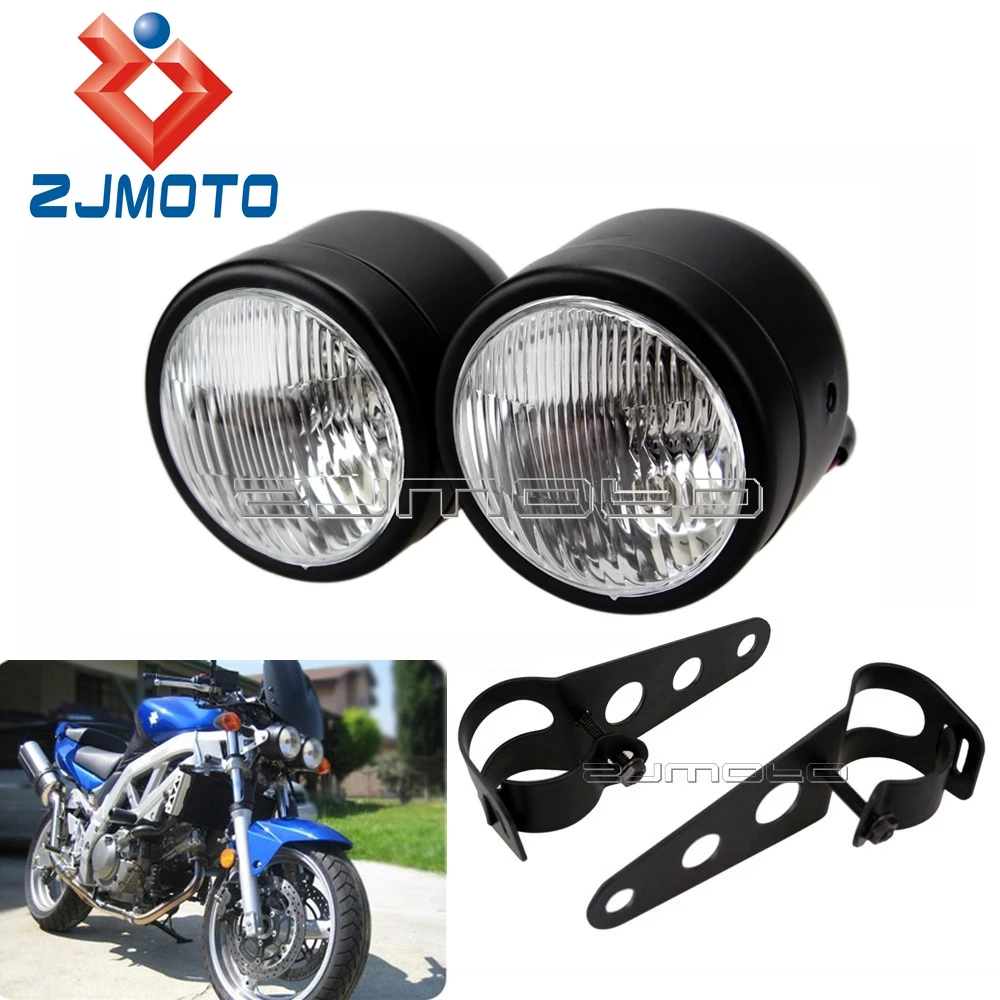 ZJMOTO Low Rider FXS FXDL Old School демон Чопперы Softail Pro улица пользовательские двойная фара