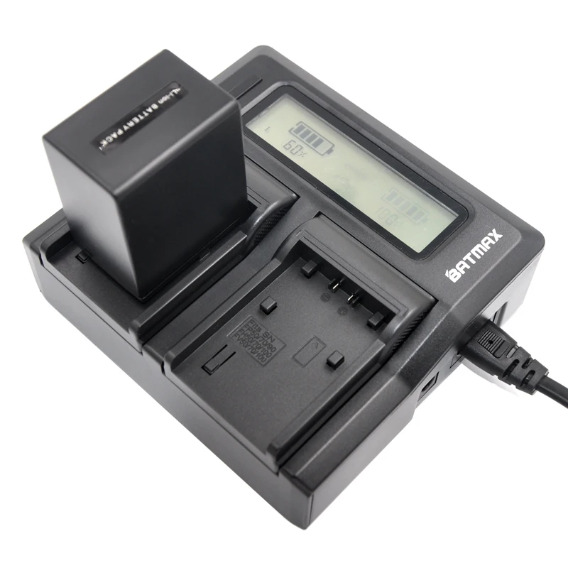 Быстрое зарядное устройство для Sony двойное с ЖК-дисплеем NP FV100 FV50 FV70 FH100 FH70 FH50 FH60 FP50