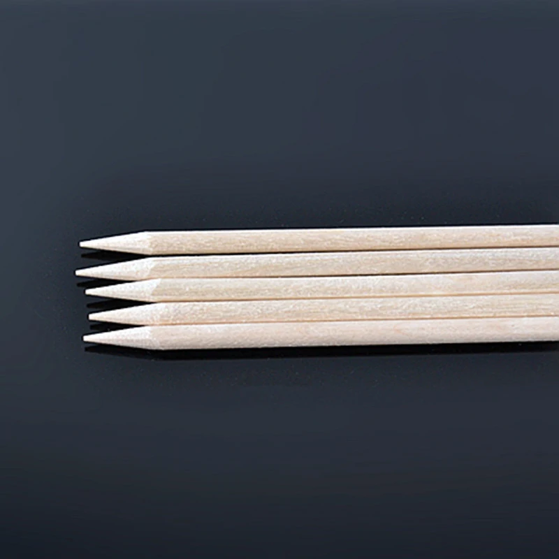 10 шт. деревянная палочка для ногтей со стразами инструмент удаления маникюра