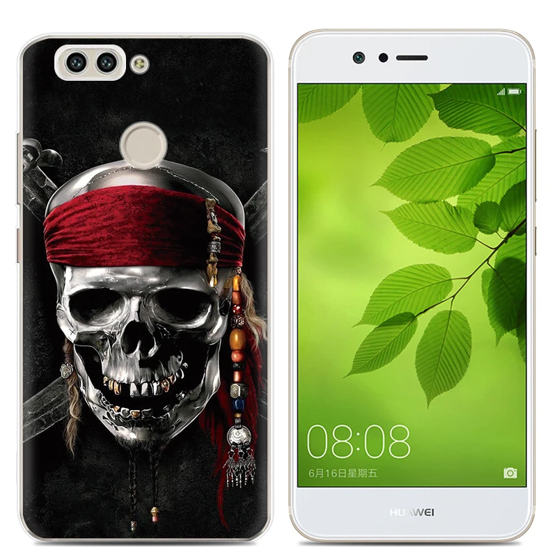 New Arrival Phone Case For Huawei Nova 2 PIC-AL00 5-inch Fashion Design Art Painted TPU Soft | Мобильные телефоны и