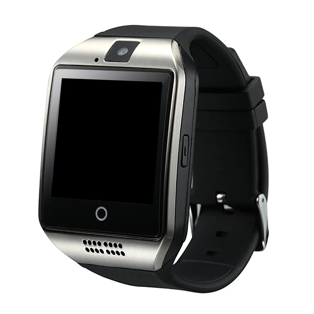 Q18 SmartWatch Поддержка sim карты Шагомер Смарт часы с Сенсорный экран камеры TF Bluetooth для
