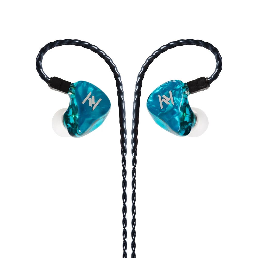 Наушники вкладыши Yinyoo ASH 1BA + 1DD Hi Fi наушники с басами DJ металлические гарнитура 2