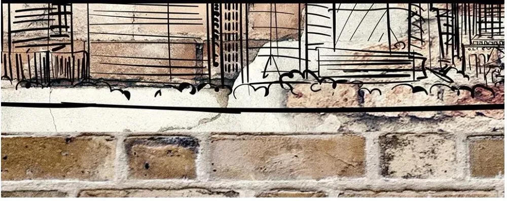 3d обои с ручной росписью здания задний фон в европейском стиле ретро декор для