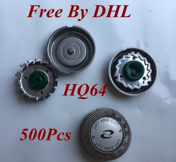500pcs HQ64 Replacement Head for philips electric shaver HQ54 HQ5705 HQ5715 HQ5710 HQ6070 HQ6071 HQ6073 HQ7310 HQ7325 | Красота и