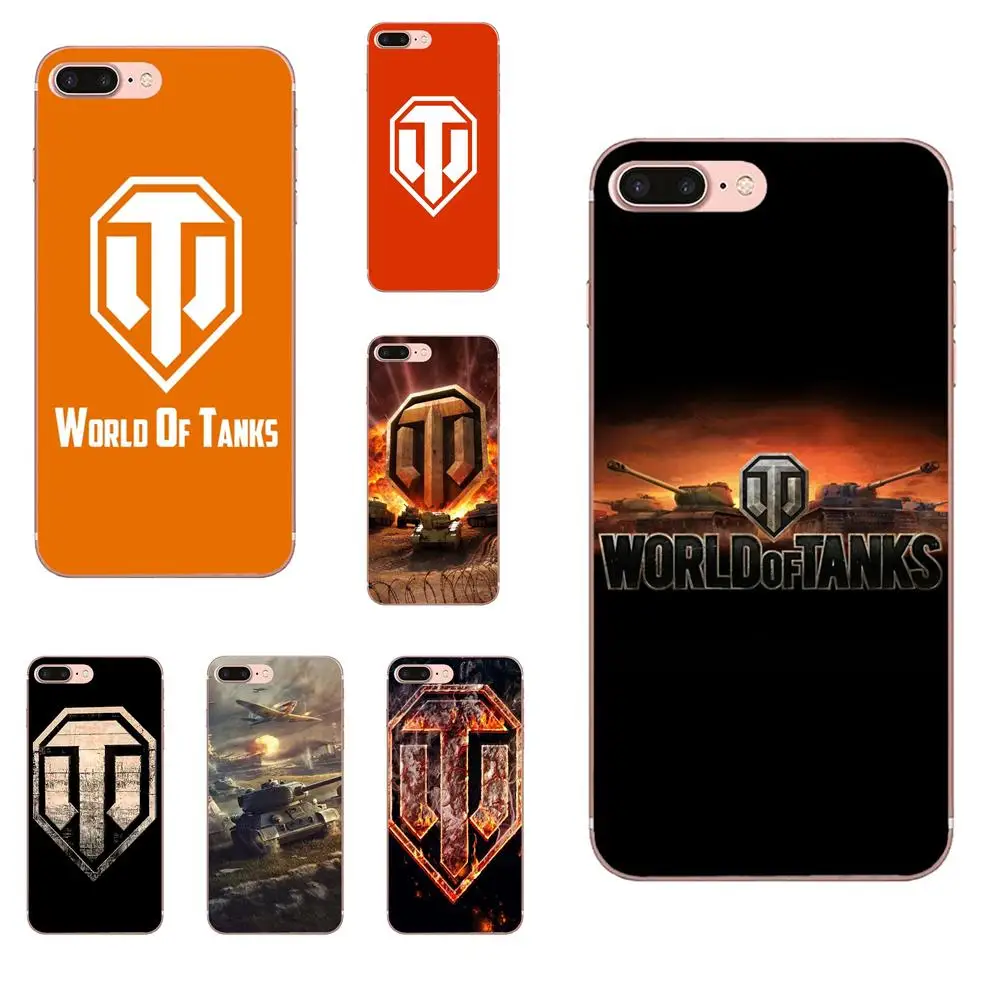 Черные чехлы из термополиуретана World Of Tanks для Galaxy J1 J2 J3 J330 J4 J5 J6 J7 J730 J8 2015 2016 2017 2018 mini