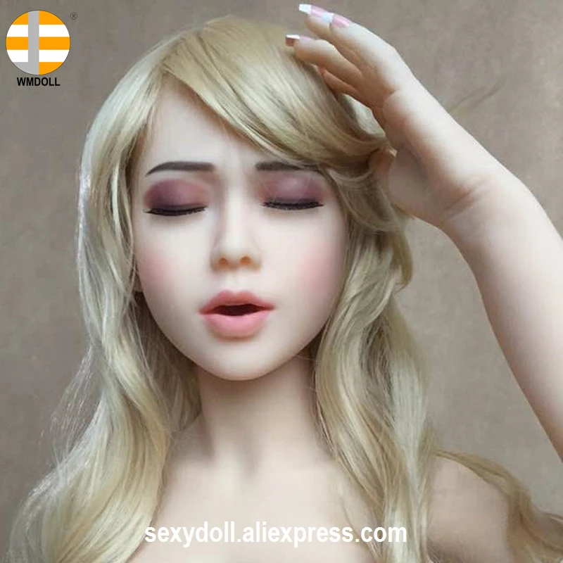 WMDOLL новинка 39 # японская Силиконовая секс кукла голова оправа азиатское лицо