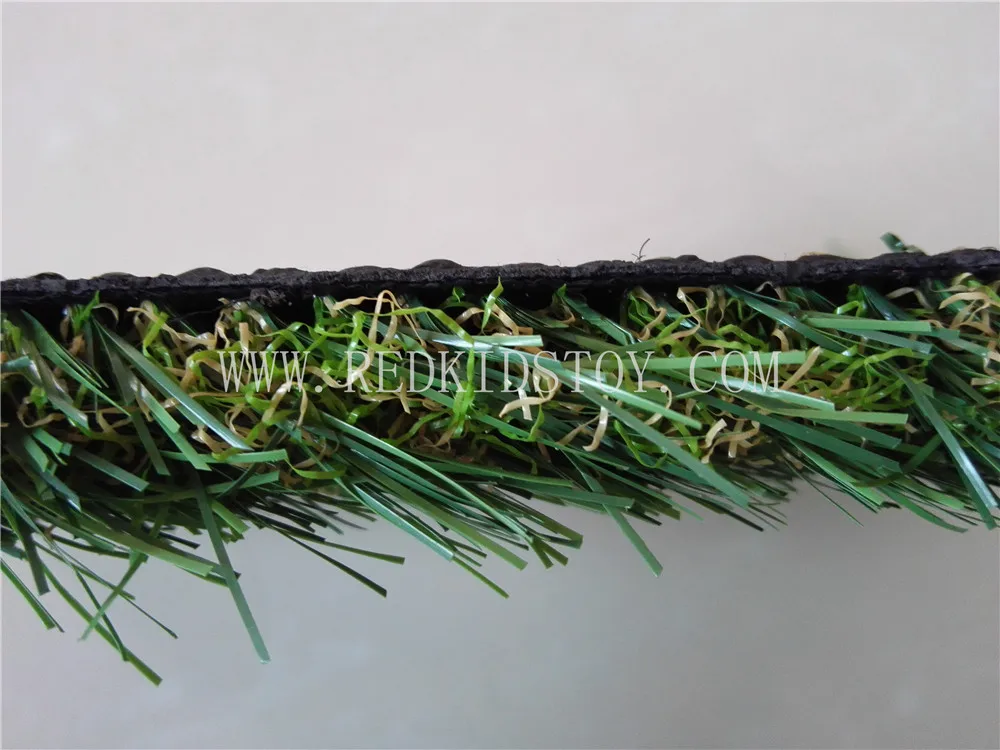 

1x1m Exported to Ecuador Pile Height 35mm 5 Years Quality Artificial Turf for School Synthetic Grass Anti-UV HZ-2310