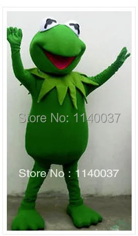mascot frog Mascot Costume Adult Size Valentine's Day Frog Mascotte Outfit Suit Fancy Dress | Тематическая одежда и