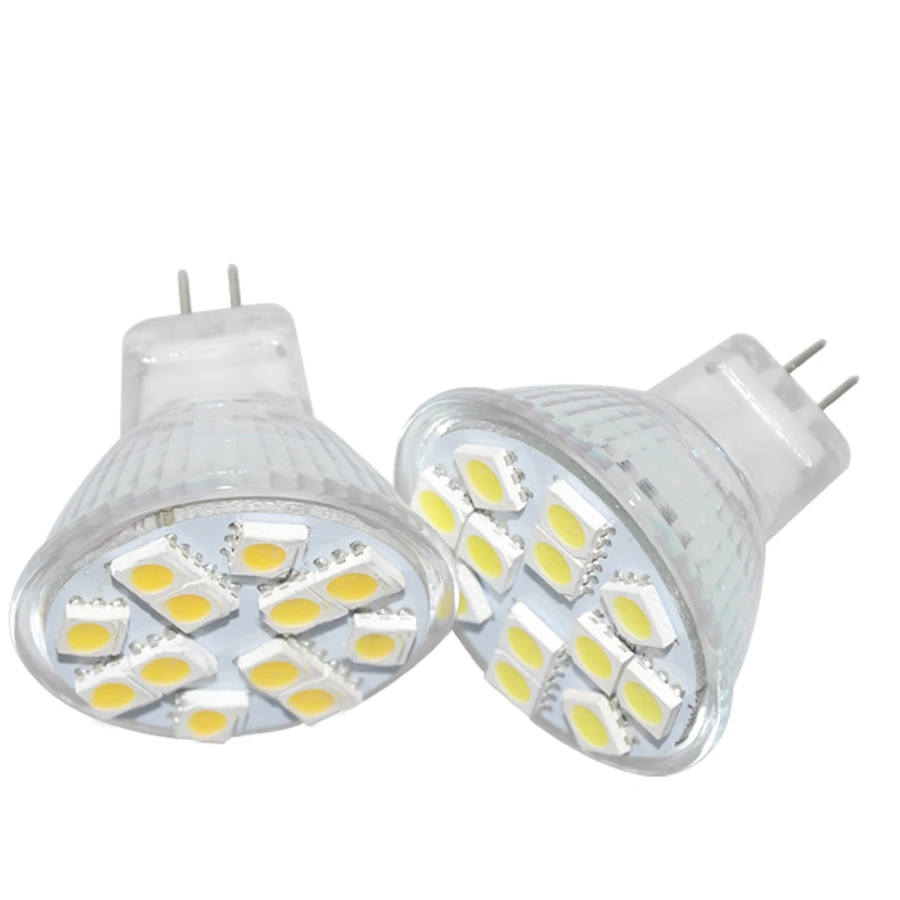 JYL 1 шт высокое яркое теплое белое MR11 G4 12 5050 SMD освещение LED точечное Домашнее Лампа