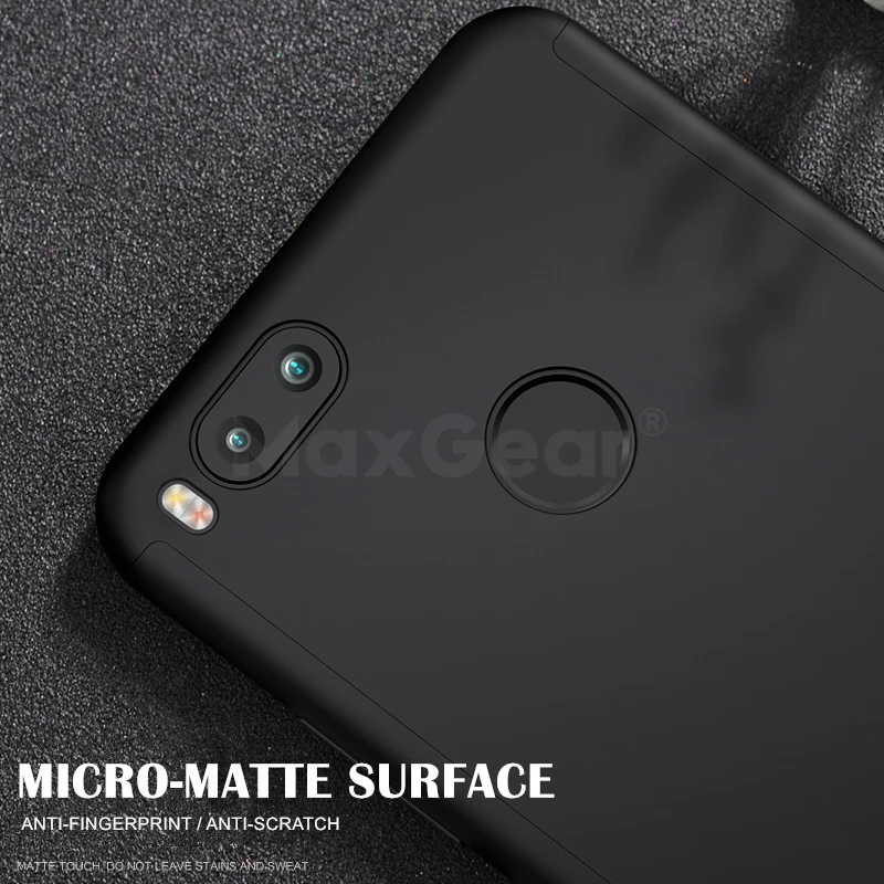 For Xiaomi Mi POCOPHONE F1 Case 360 Degree Full Body Cover 5 5X 6X A1 A2 5S Plus Mi6 8 SE Hybrid With Tempered Glass |