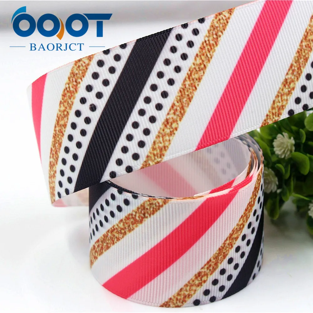 Ooot baorjct 179292,38 мм мультфильм печатных Grosgrain ленты, Костюмы аксессуары ювелирные изделия, DIY ручной работы подарочная упаковка декоративные