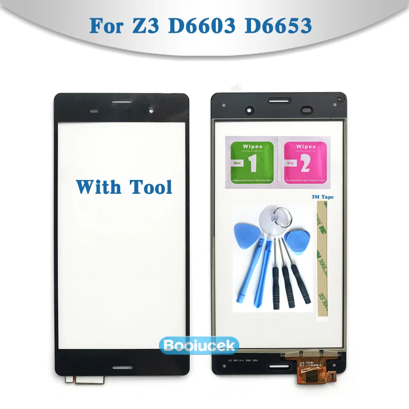 

Замена высокого качества 5,2 "для Sony Xperia Z3 D6603 D6653 сенсорный экран дигитайзер Датчик внешняя стеклянная линза Панель