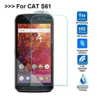 Пленка из закаленного стекла Caterpillar Cat S61, защитная пленка для экрана CAT S61, Высококачественная стеклянная пленка для CAT S61