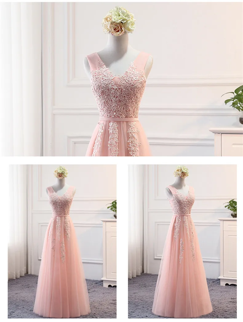 MSY03F# розовые кружевные платья подружки невесты, Длинные Короткие стильные свадебные платья для выпускного вечера, женской одежды из Китая