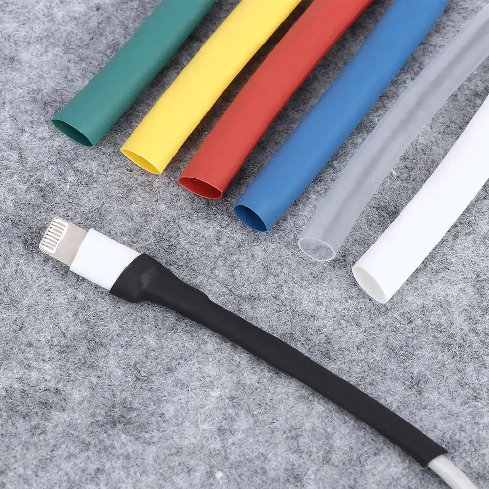 Прочный 14 шт 6 см кабель протектор Usb провода Организатор Winder термоусадочная