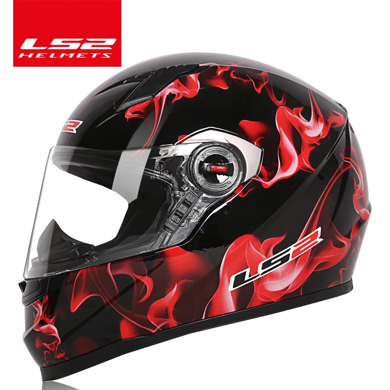 LS2 FF358 полный шлем moto rcycle гоночный шлем для мотокросса ECE Сертификация мужская женщина casco moto casque гоночные мото шлемы - Цвет: 16