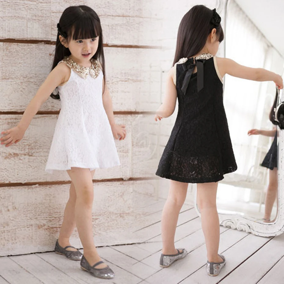 Платье принцессы для девочек 2018 новейшее летнее модное кружевное вечернее