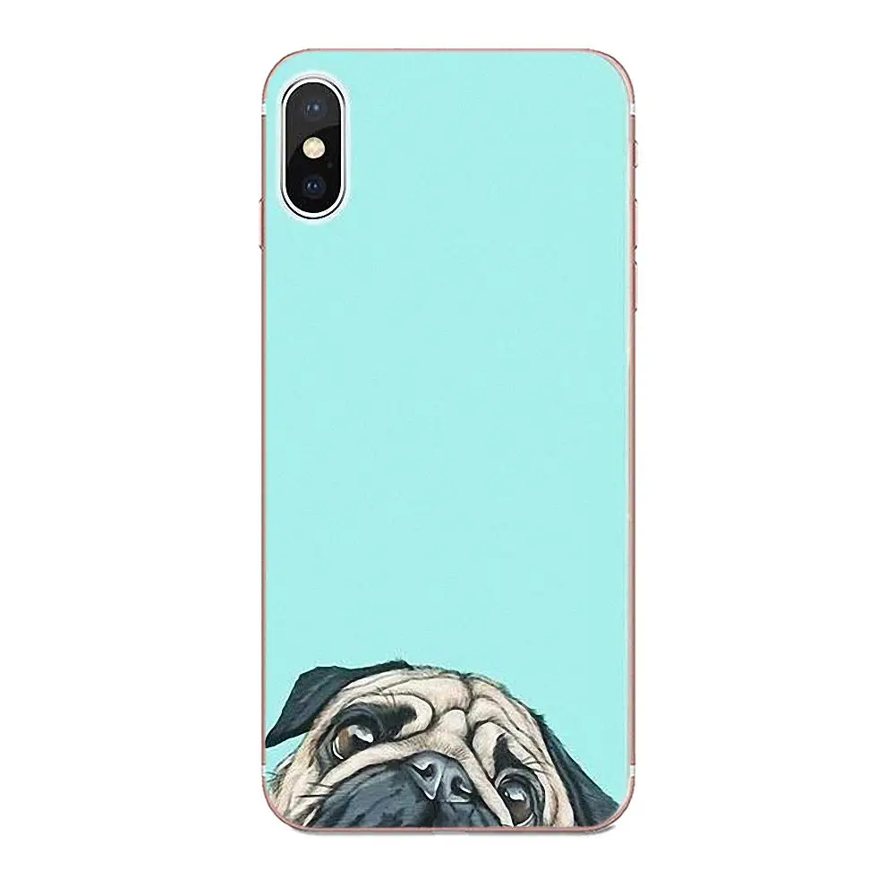 Puppies Cubs Dogs Пудель Мопс собачка для Sony Xperia Z Z1 Z2 Z3 Z4 Z5 compact Mini M2 M4 M5 T3 E3 E5 XA XA1 XZ Premium |