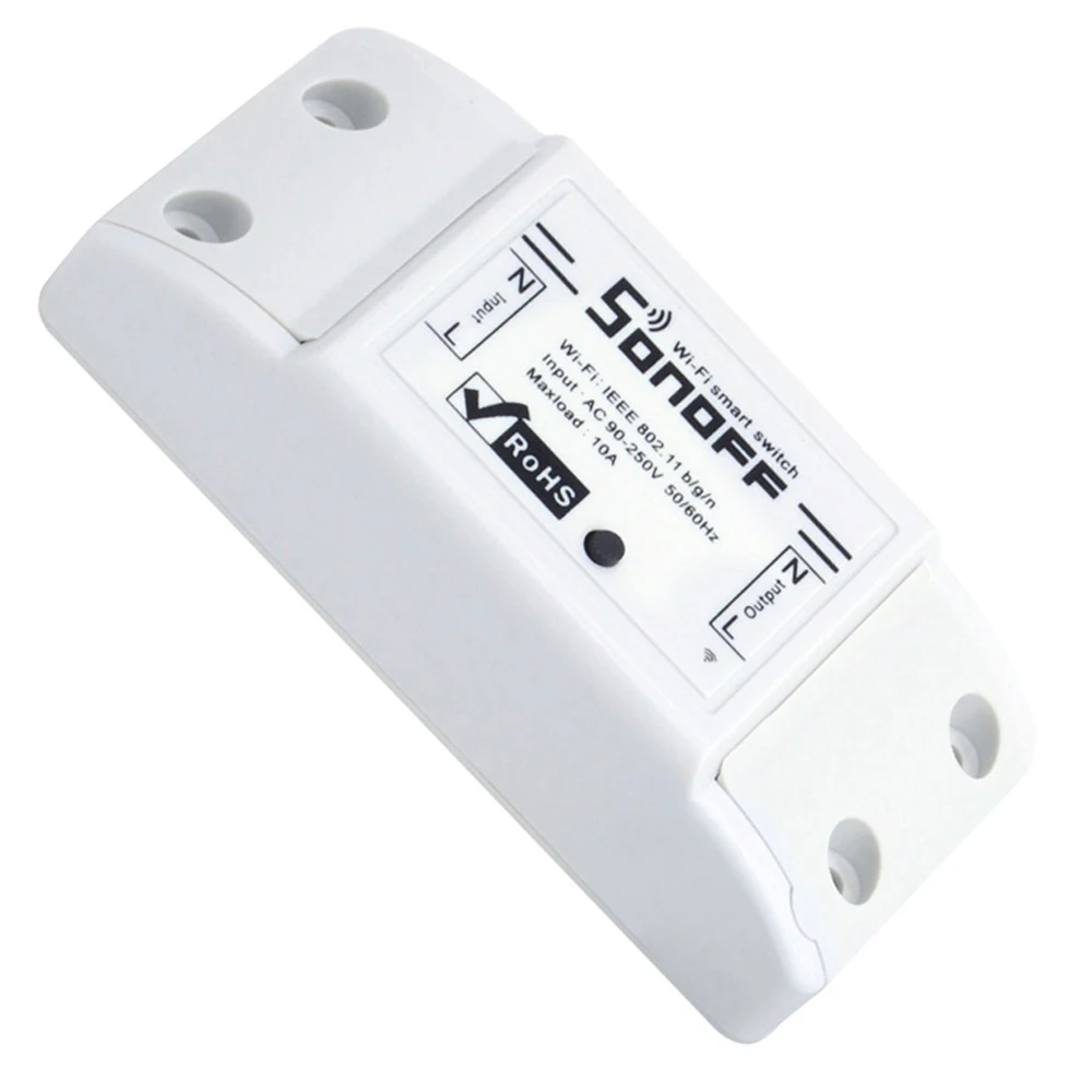 20 шт. SONOFF основной Wifi переключатель DIY 10A беспроводной дистанционный выключатель