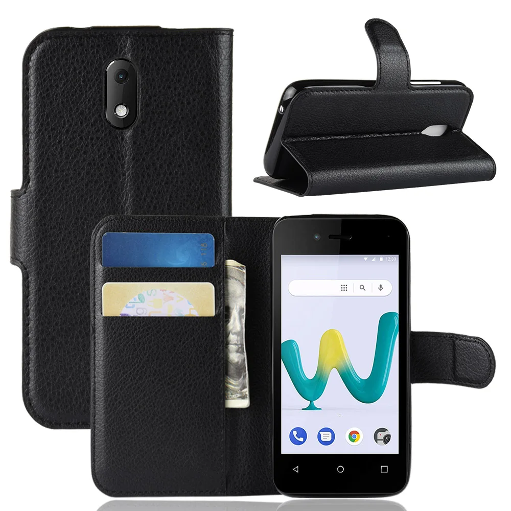 Чехол для телефона Wiko Sunny3 Sunny 3 Plus Mini Flip Обложка на заднюю панель из искусственной