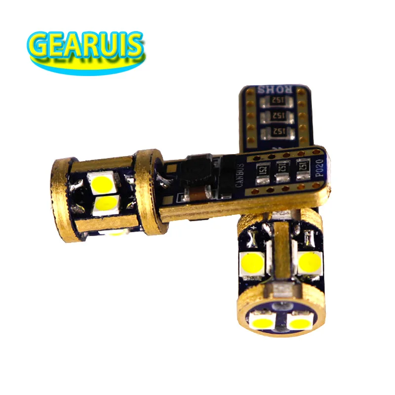4 шт. 12 18 в T10 canbus без ошибок 10 smd 3030 Non polor 0.18A 194 W5W 501 автомобильная парковочная фара