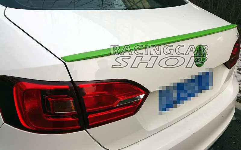 Неокрашенный багажник спойлер крыло губы подходит для VW Jetta A6 MK6 GLI 2011 2013 V018F|gli|gli mk6
