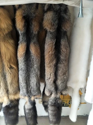 Golden Island Fox Цельный Лисий нагрудник кожаный мужской и женский Настоящий Лисий мех шарф цельный лисий мех голубой Лисий меховой воротник меховая шаль зимняя - Цвет: Golden Island Fox