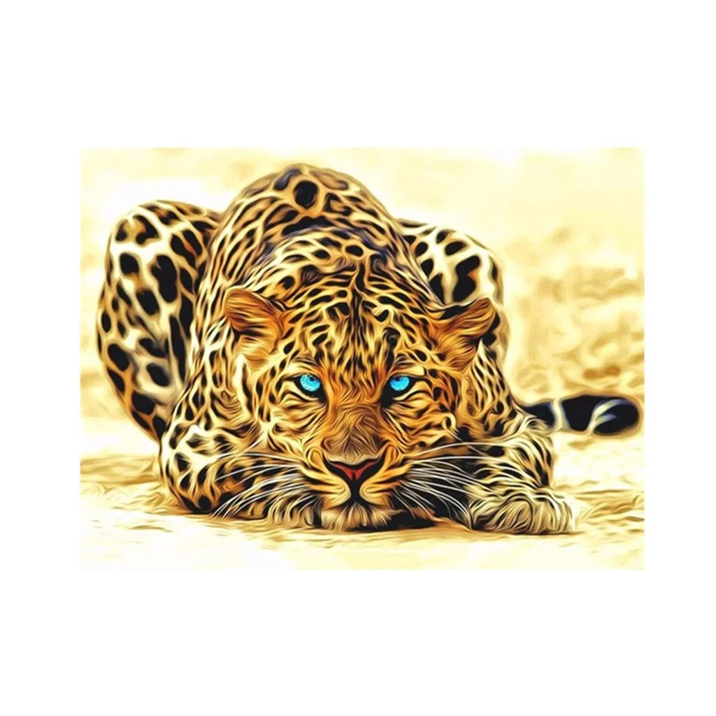 Креативная картина с милыми животными 5D Вышивка Картины разы наклеены DIY