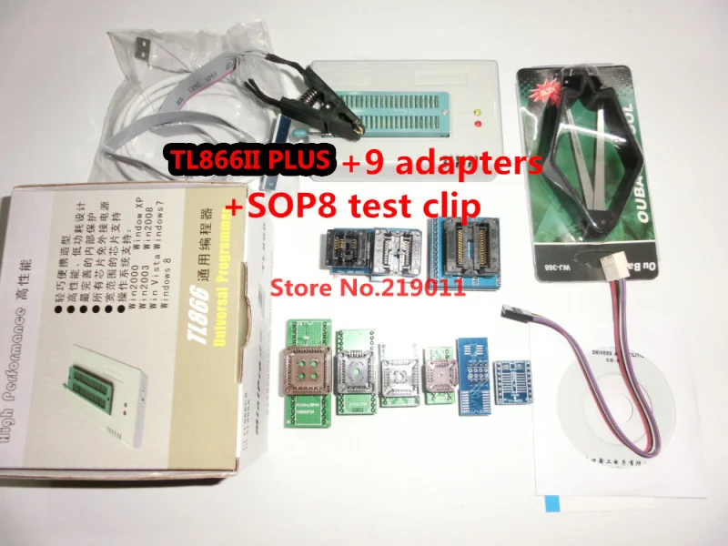 Бесплатная доставка! Программатор MiniPro V7.03 TL866II PLUS USB универсальный/программатор