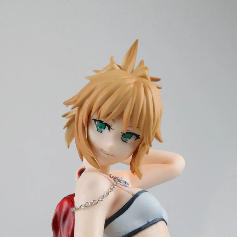 LSY Судьба Ночь красный Сабер ПВХ фигурку Коллекционная модель игрушки 26 см Лидер