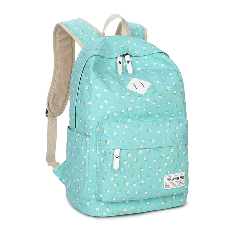 Рюкзак ZENBEFE с принтом Женский Модный легкий вместительный школьный ранец для