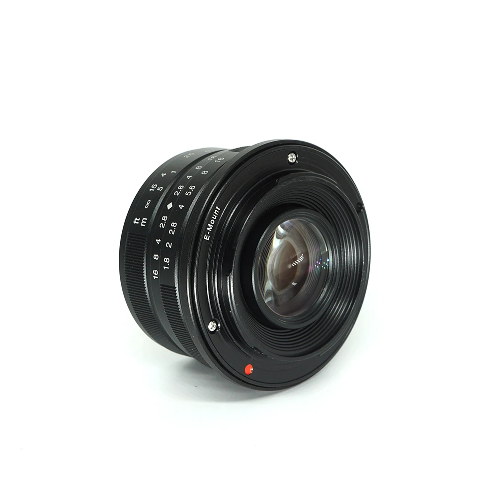 7 ремесленников 25 мм F1.8 объектив с E креплением для Canon EOS-M Micro 4/3 крепление/для sony A7