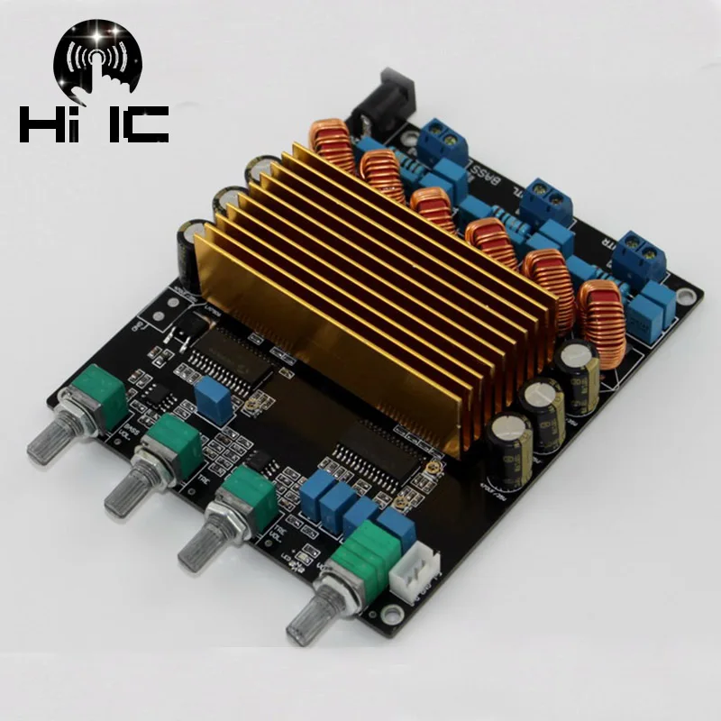 STA508 2.1 класса d высокая Мощность Hi Fi стерео аудио цифровой усилитель доска 160 Вт 80 *