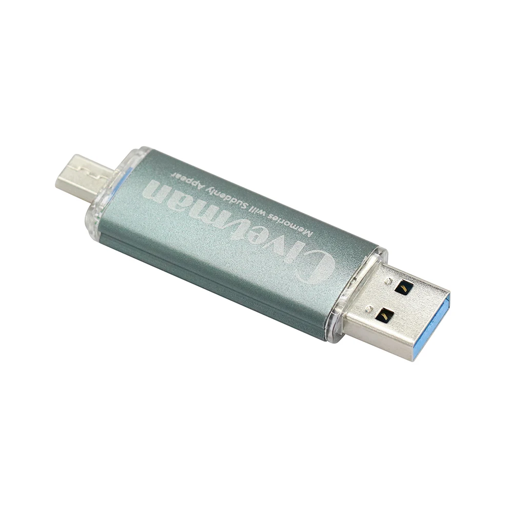 Civetman флеш-накопитель USB 3,0, металл, OTG, для телефона Android, высокоскоростной USB флеш-накопитель, 16 ГБ, 32 ГБ, 64 ГБ, 128 ГБ, флеш-накопитель, карта памяти