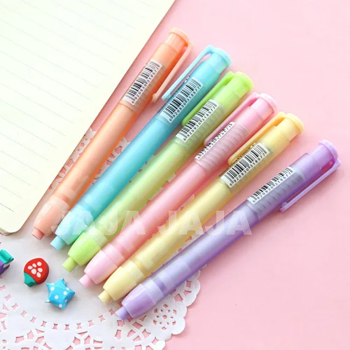 

1pc Pencil design eraser Candy color cute rubber earsers School stationery escolar supplies Office zakka (dd-1258)
