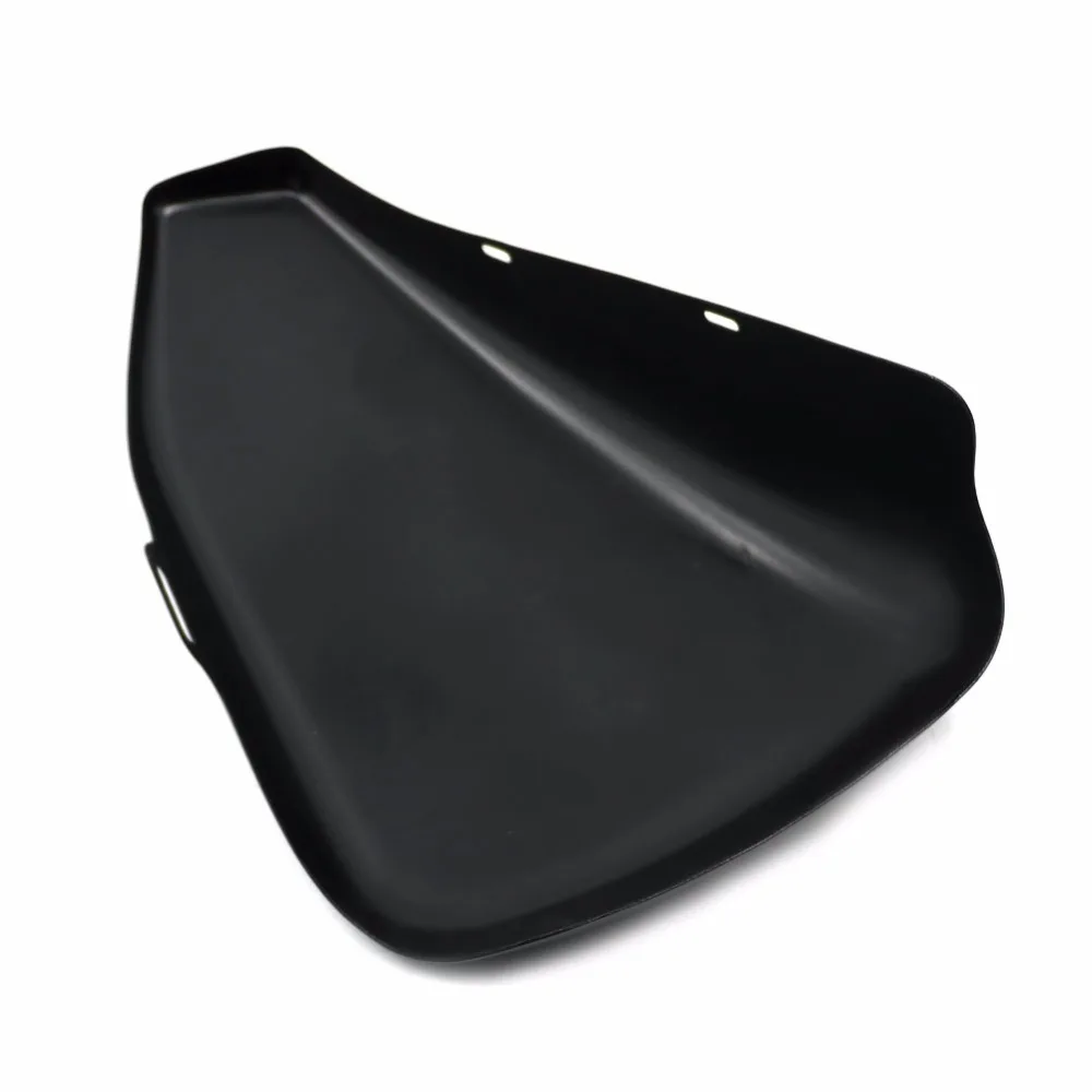 Стальной матовый черный левый аккумулятор боковая крышка для Harley Sportster 48 72 Iron XL883