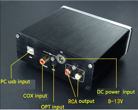 Готовый усилитель AK4490 + AK4118 XMOS USB DAC декодер с поддержкой коаксиального